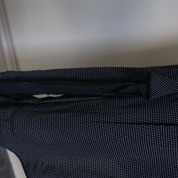 Alyn Paige Navy Polka Dot Dress - Picture 9 of 11